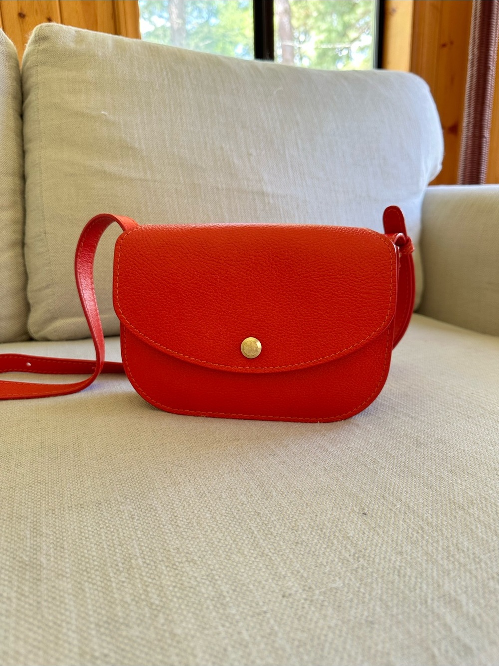 Lindquist Object Po in Persimmon w *EXTENDED STRAP*